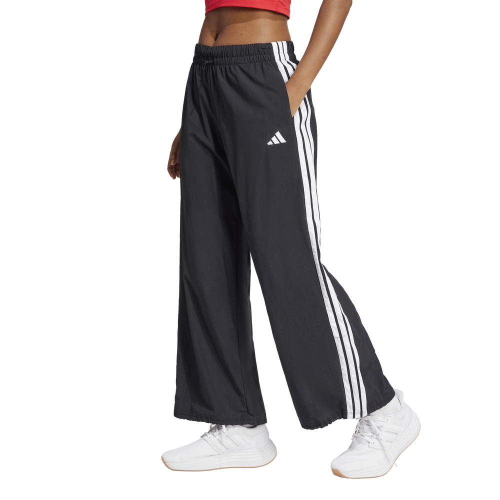 adidas Essentials 3-stripes Parachute Bottoms Women's Trousers - Black