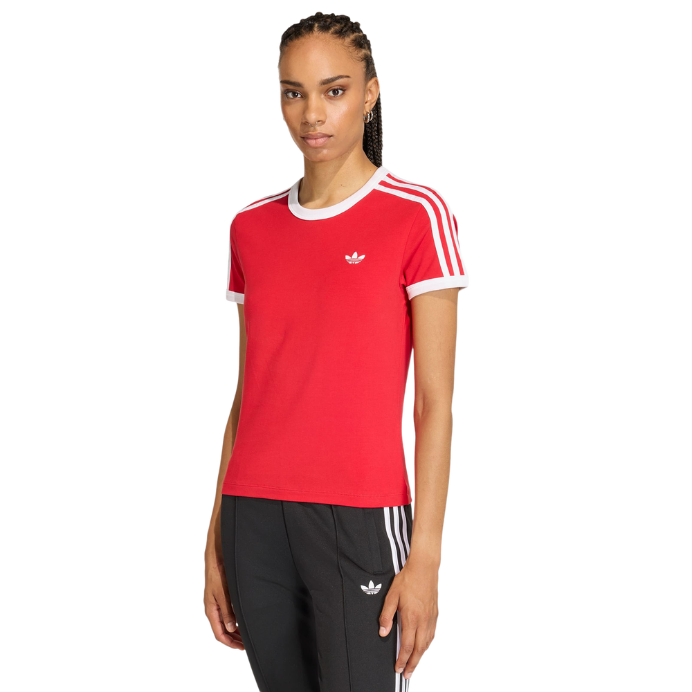 adidas Slim Women's T-Shirt - Red