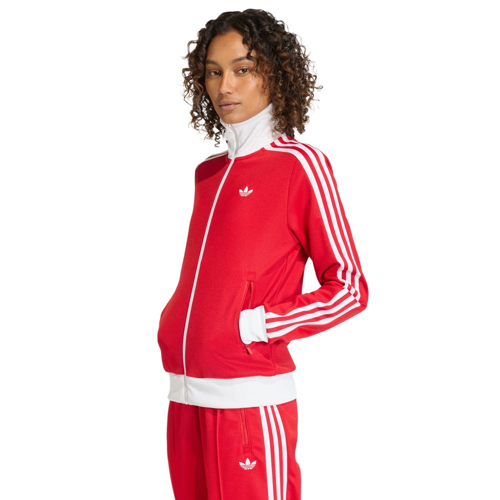 adidas Classic Women's Track Top - Red (3)