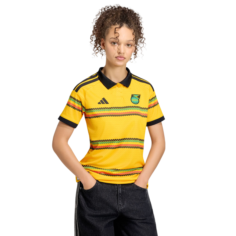 adidas Jamaica Women's T-Shirt - Yellow
