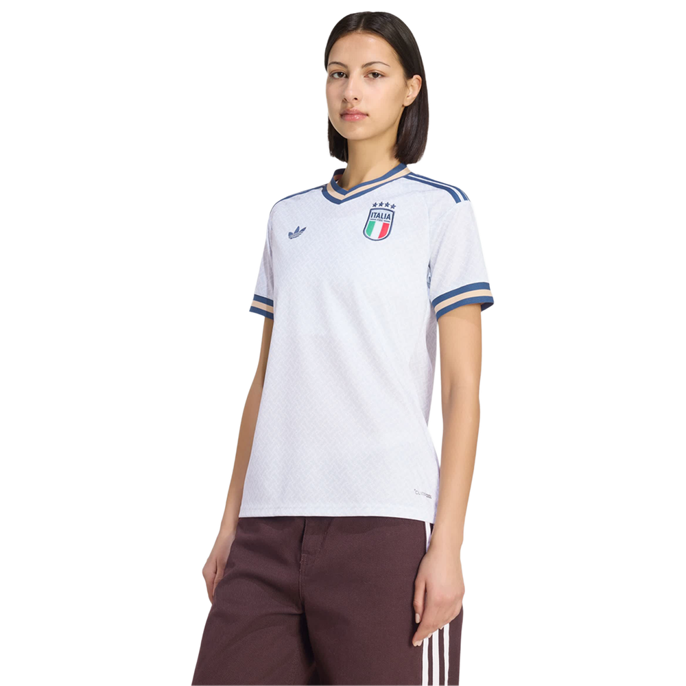 adidas Italy Women's T-Shirt - Blue (2)