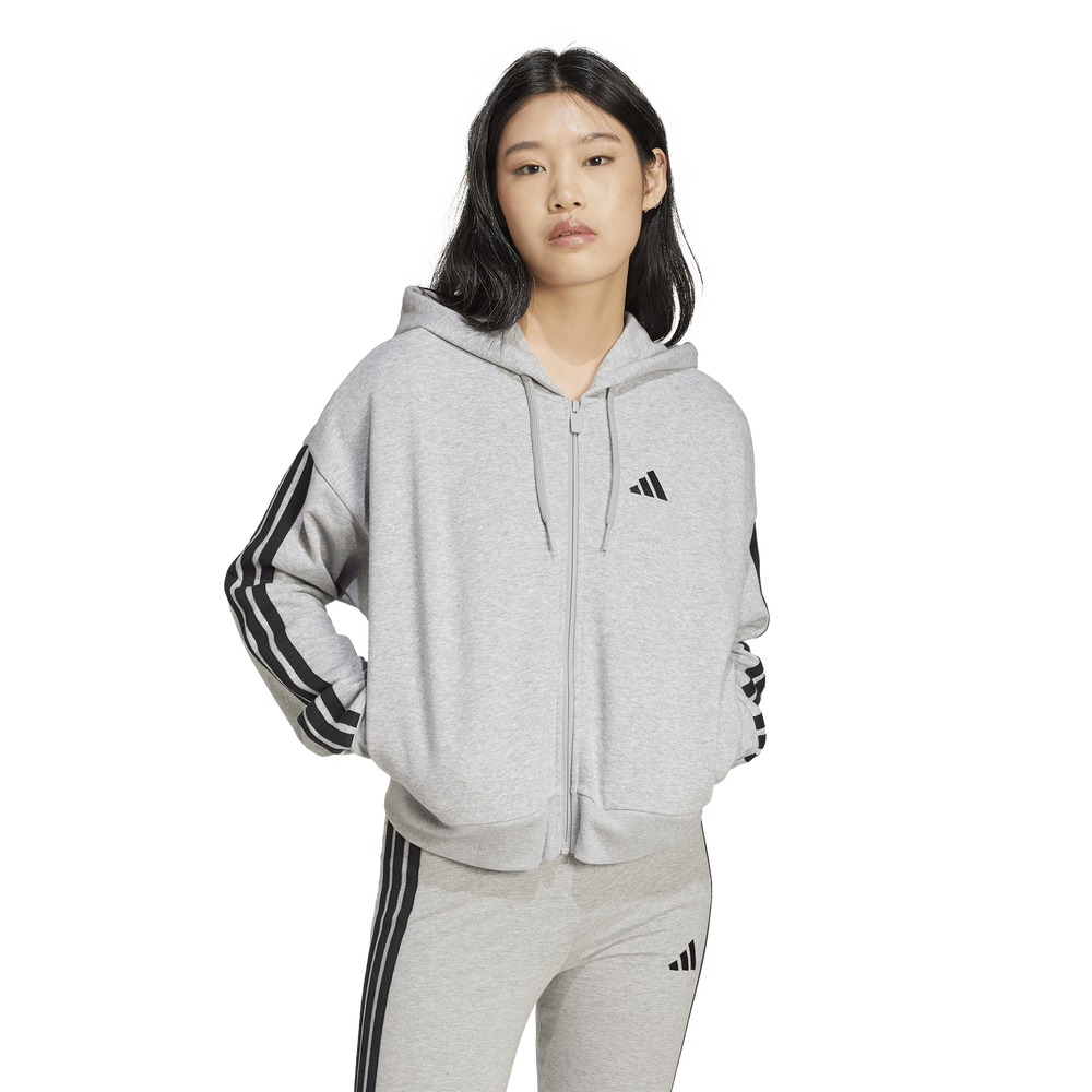 adidas Terry Women's Hoodie - Grey