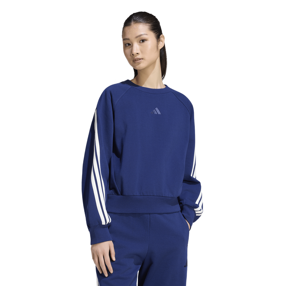 adidas Kit 3-stripes Women's Sweatshirt - Blue