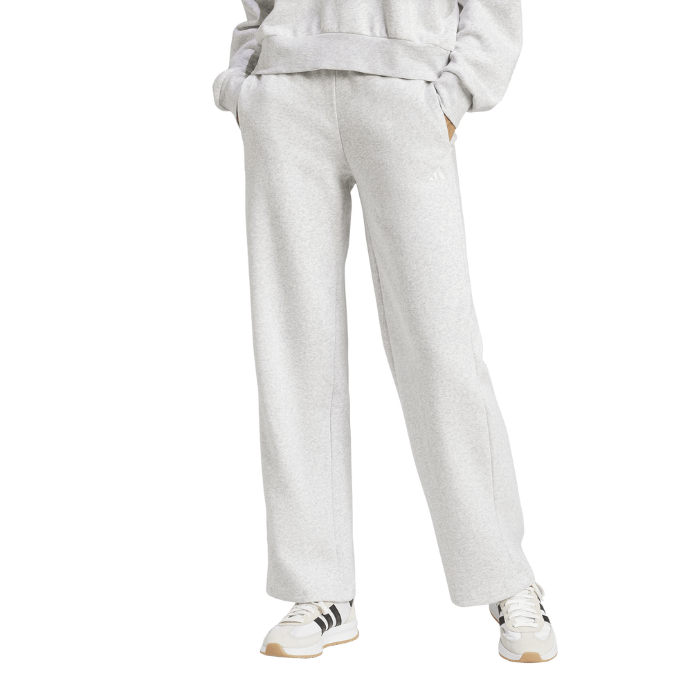adidas Essentials Small Logo Open-hem Women's Joggers - Grey
