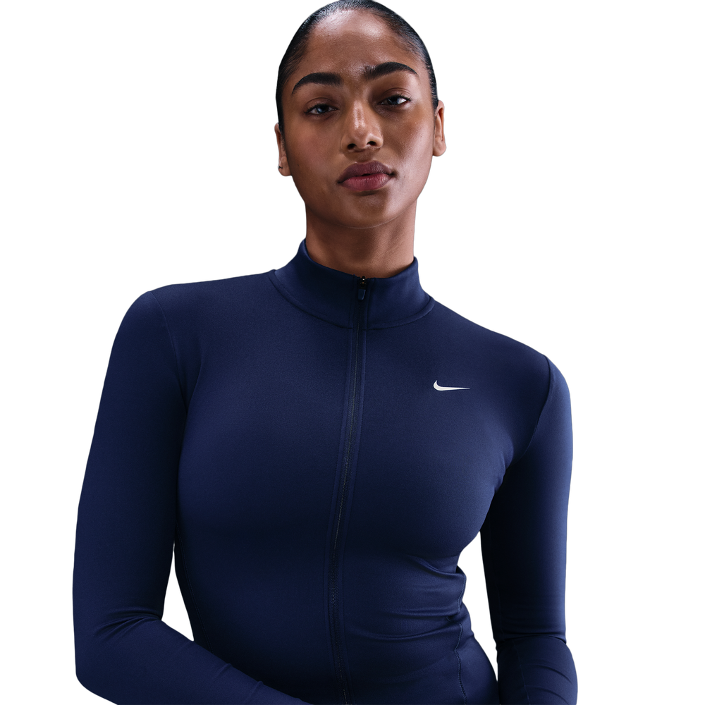 Nike One Fitted Women's Jacket - Dark Blue