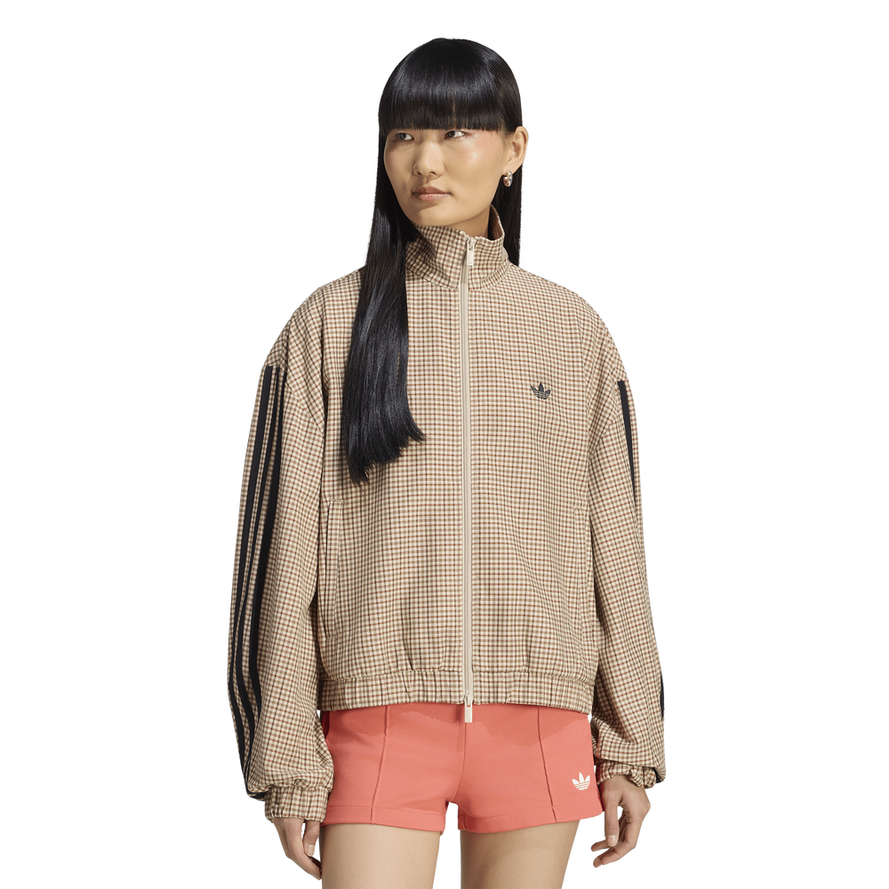 adidas Checks Women's Track Top - Beige