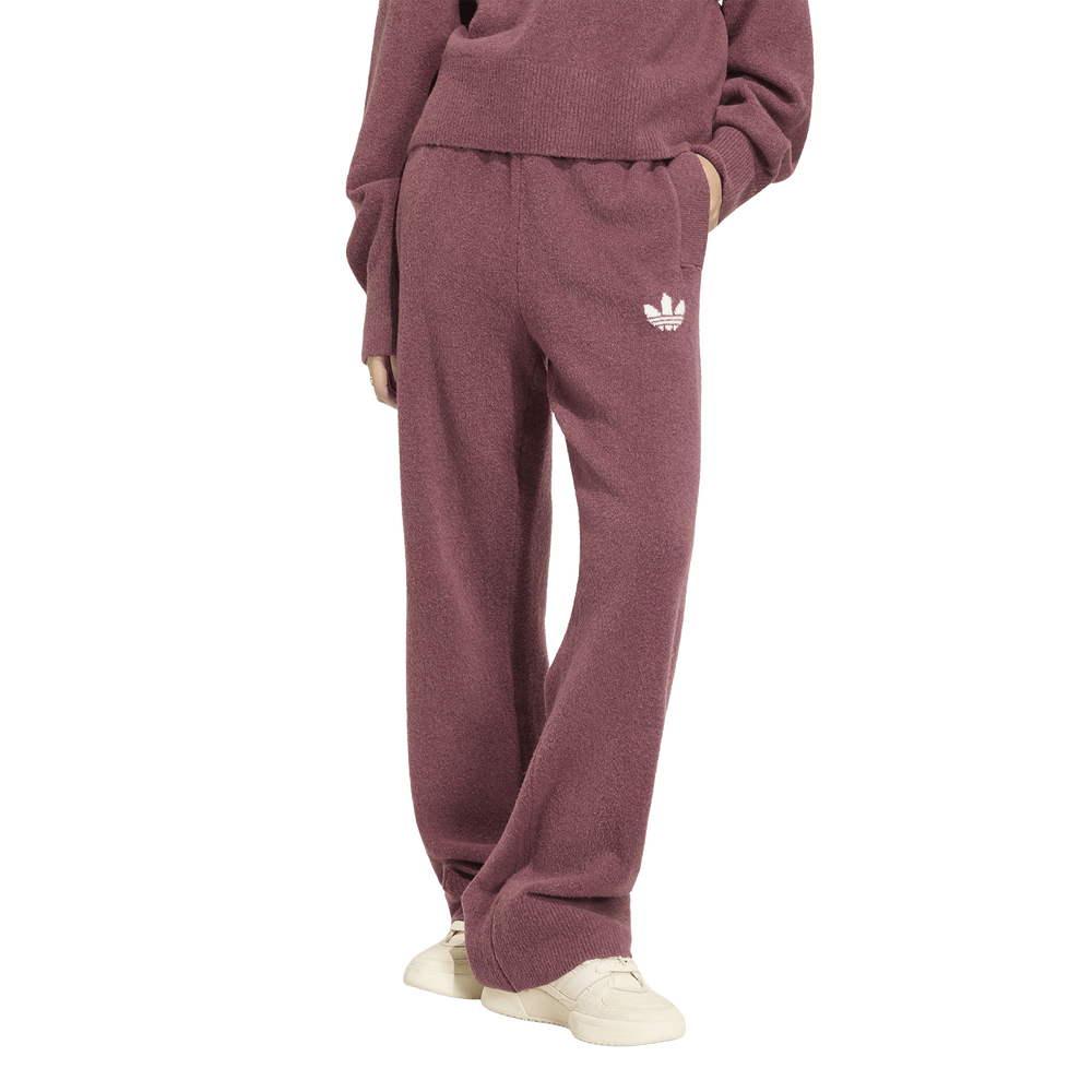 adidas Essentials Knit Women's Trousers - Red