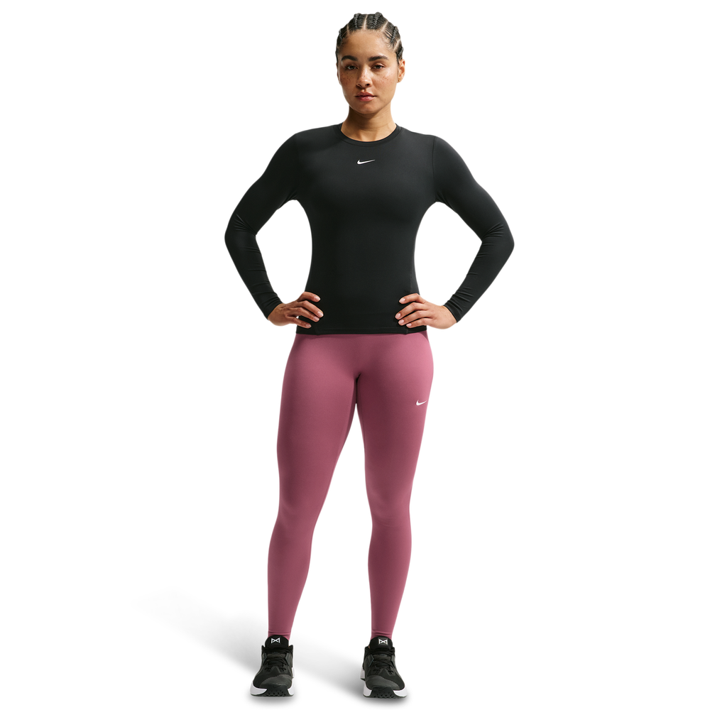Nike Dri-FIT One High Rise Women's Leggings - Mauve