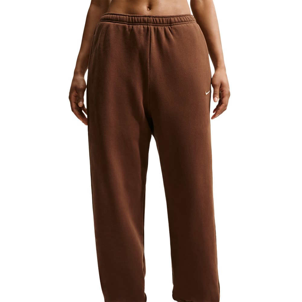 Nike Studio Fleece Women's Trousers - Brown