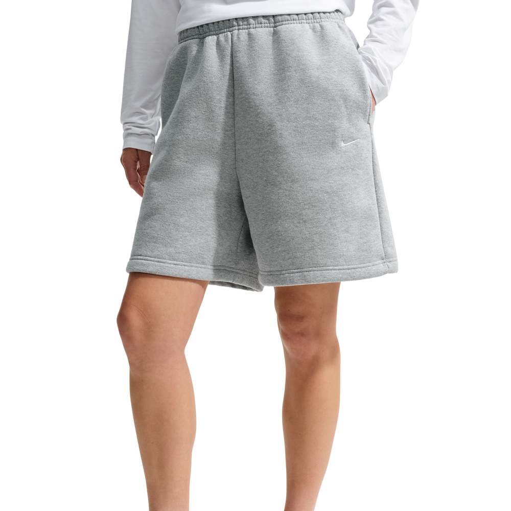 Nike Fleece Women's Shorts - Grey (2)