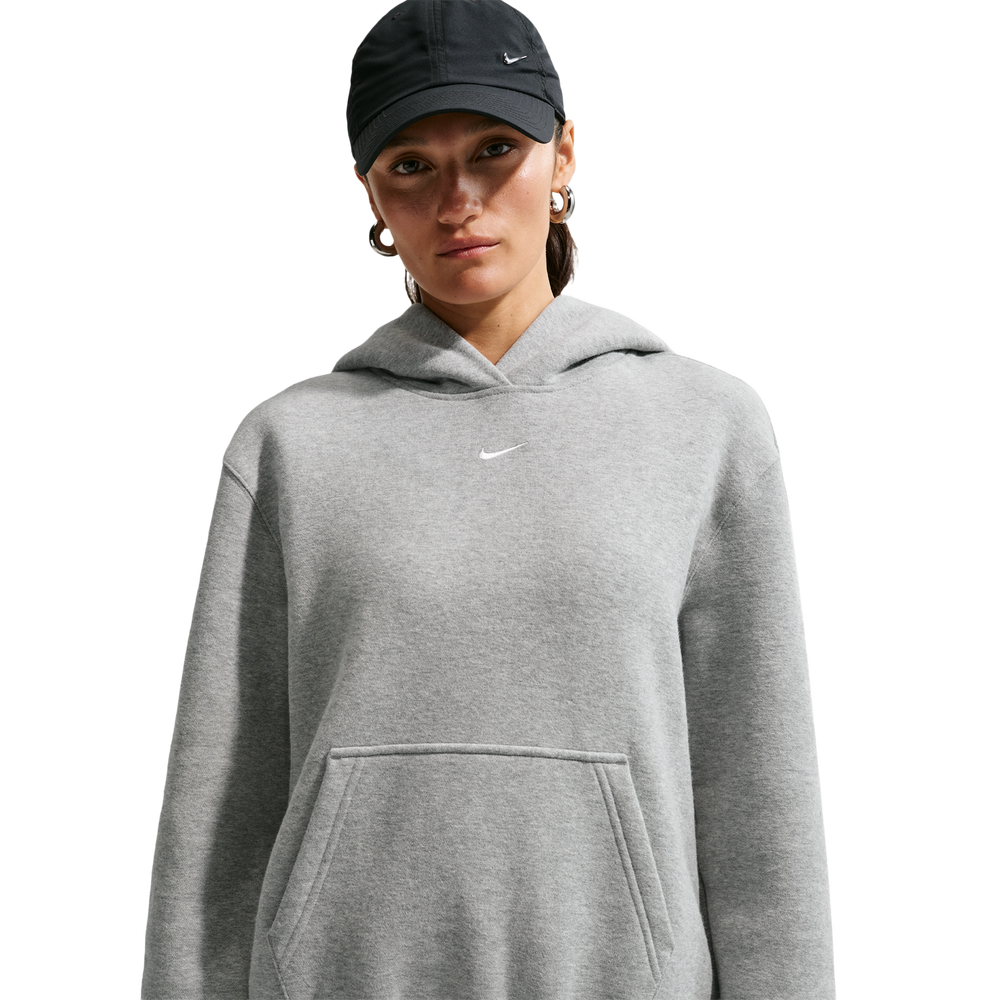 Nike Fleece Women's Hoodie - Grey (2)