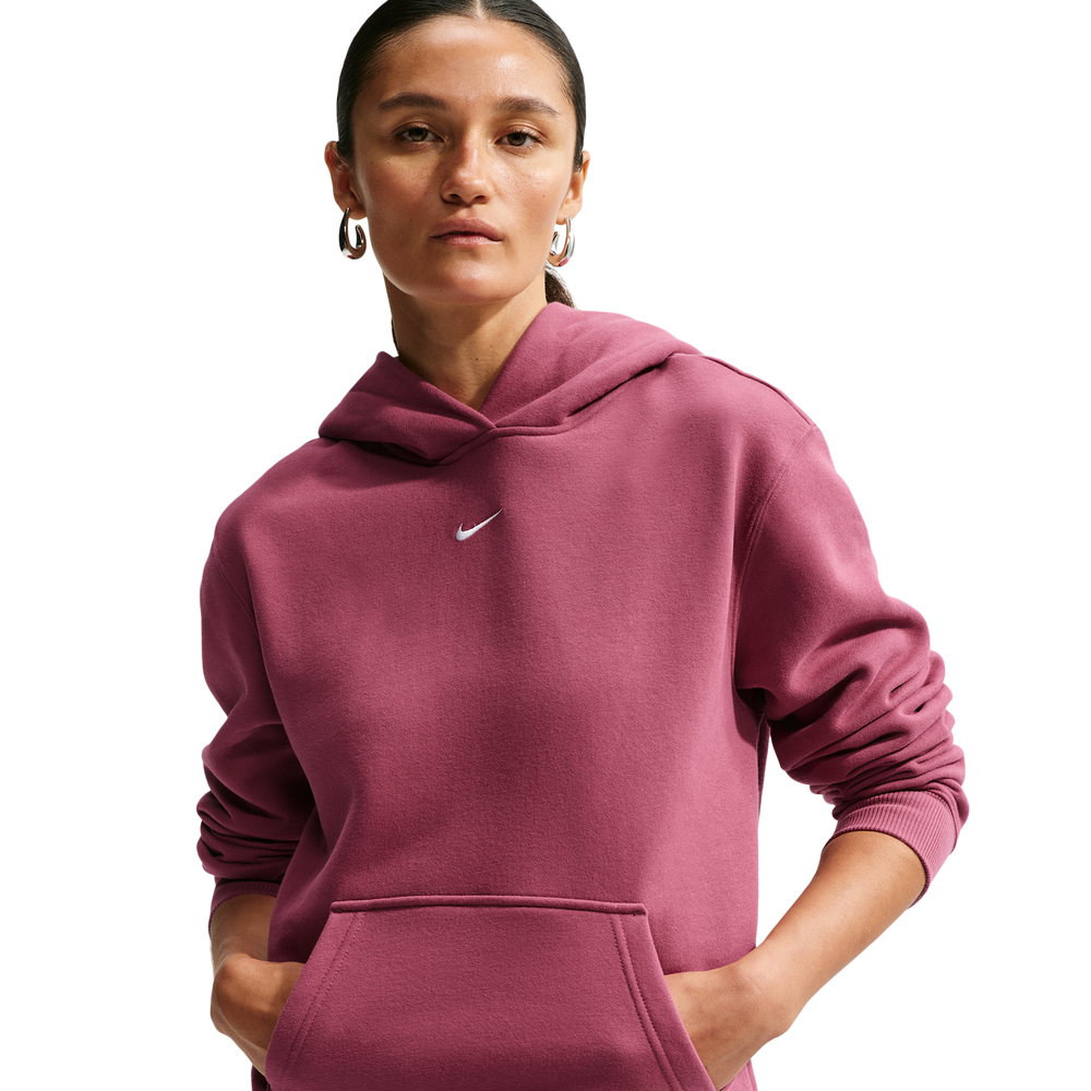 Nike Fleece Women's Hoodie - Pink (2)