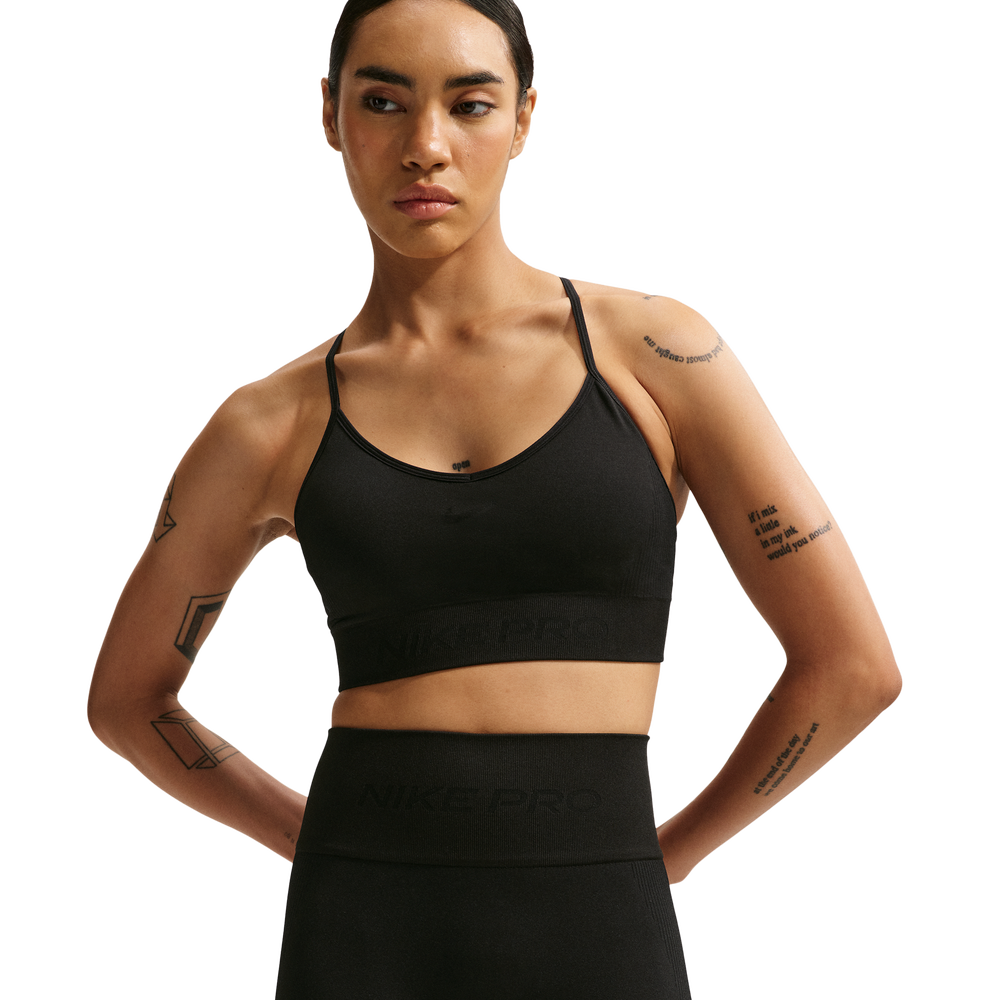 Nike Pro Seamless Dri-FIT Biker Women's Leggings - Black
