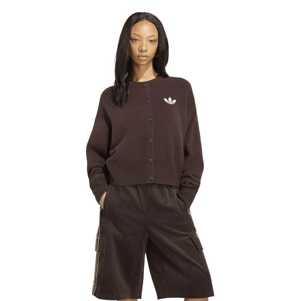 adidas Essentials Knit Women's T-Shirt - Brown