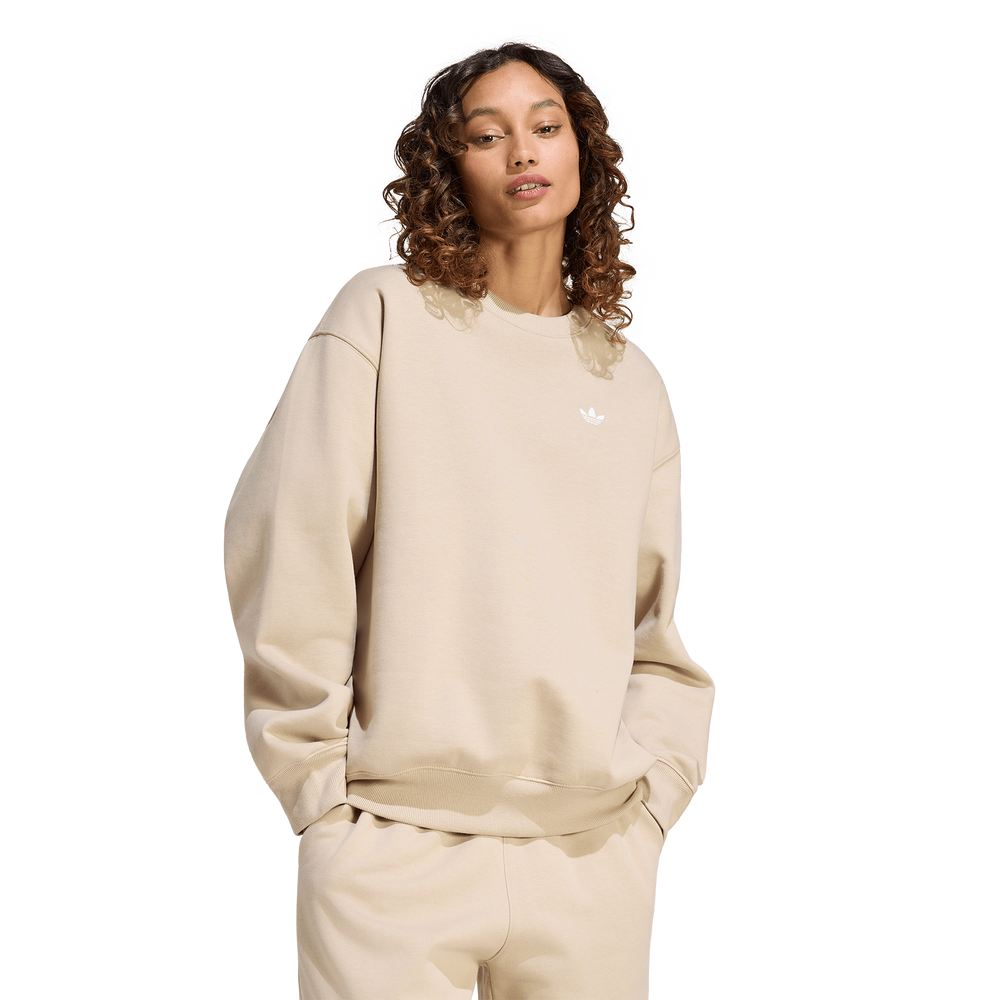adidas Fleece Women's Sweatshirt - Beige