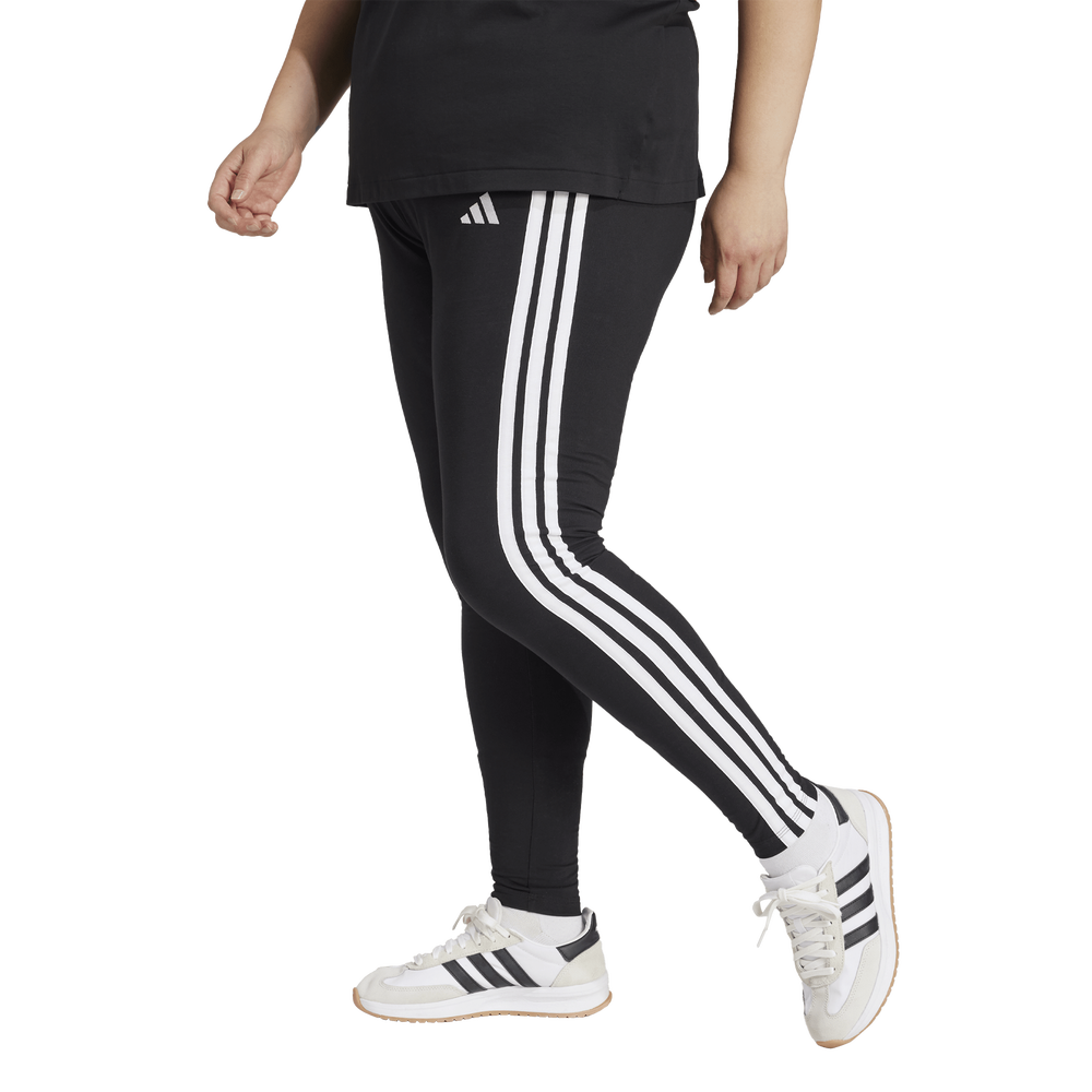 adidas Essentials 3-stripes Leggings Plus Size Women's Leggings - Black