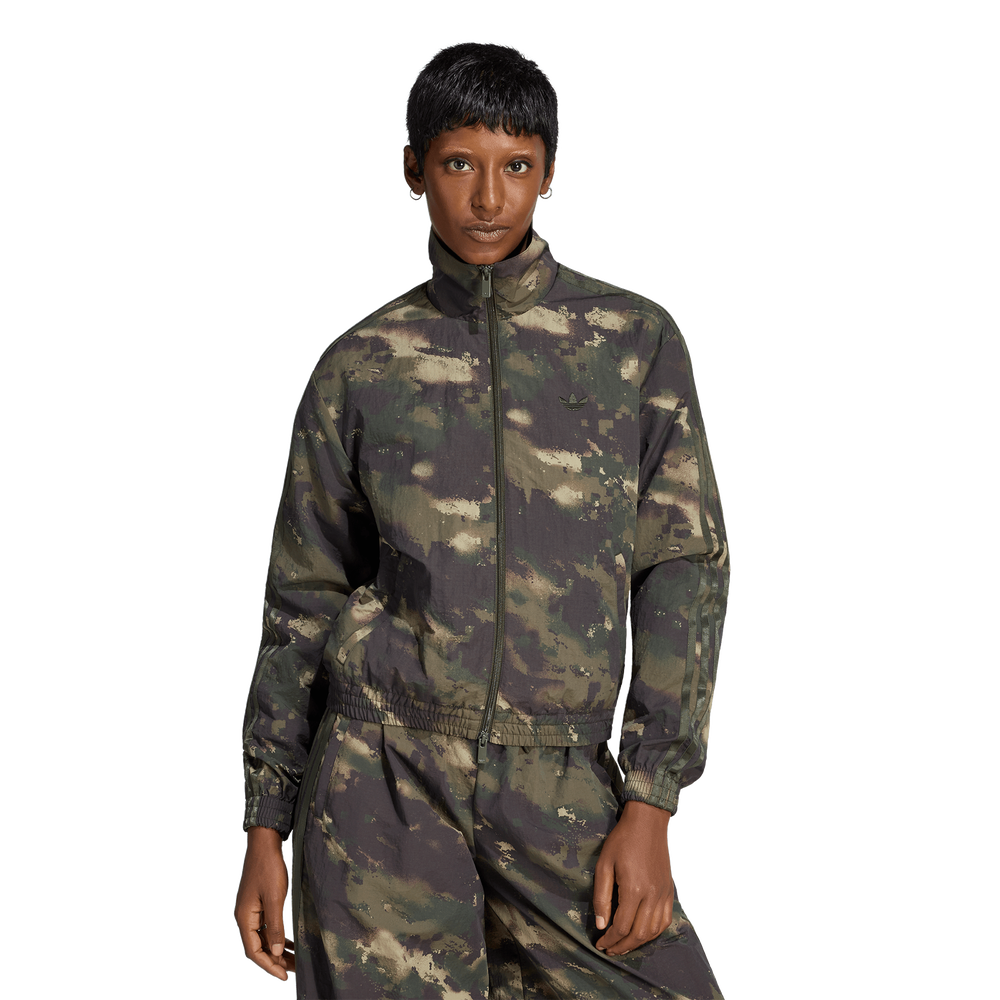 adidas Camouflage Loose Track Women's Tracksuit - Black
