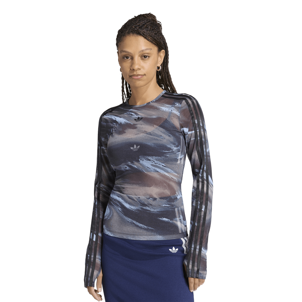 adidas Graphic Mesh Women's T-Shirt - Green