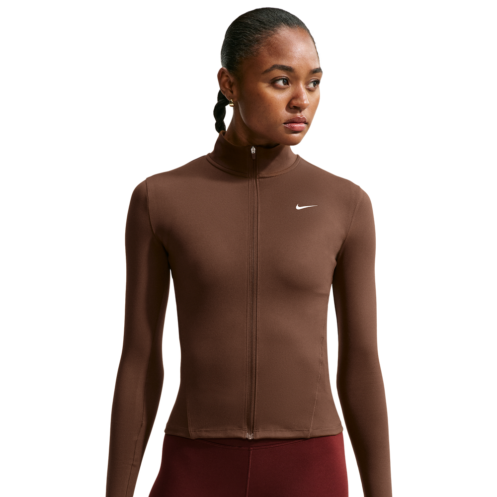 Nike One Fitted Women's Jacket - Brown