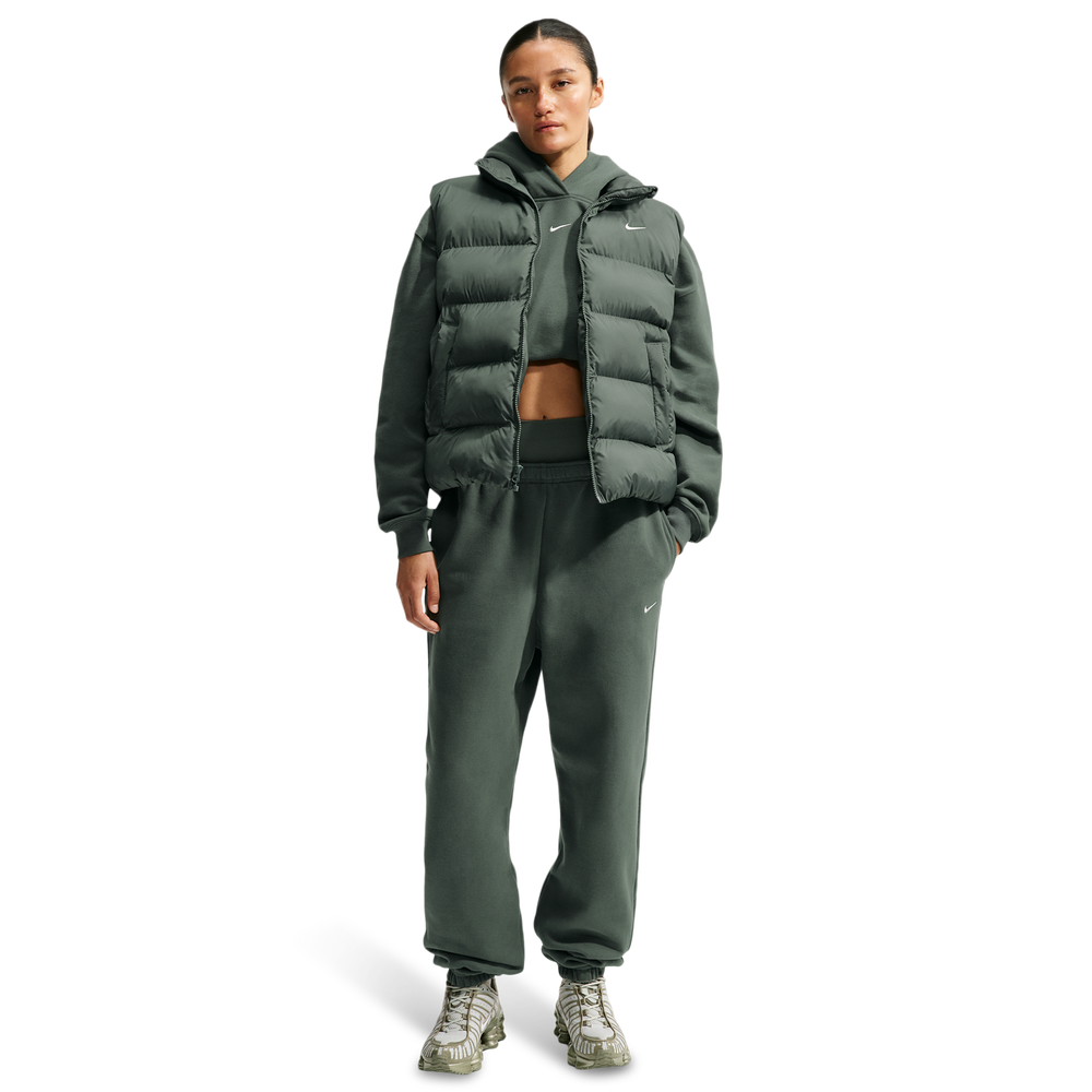 Nike Studio Fleece Women's Trousers - Green