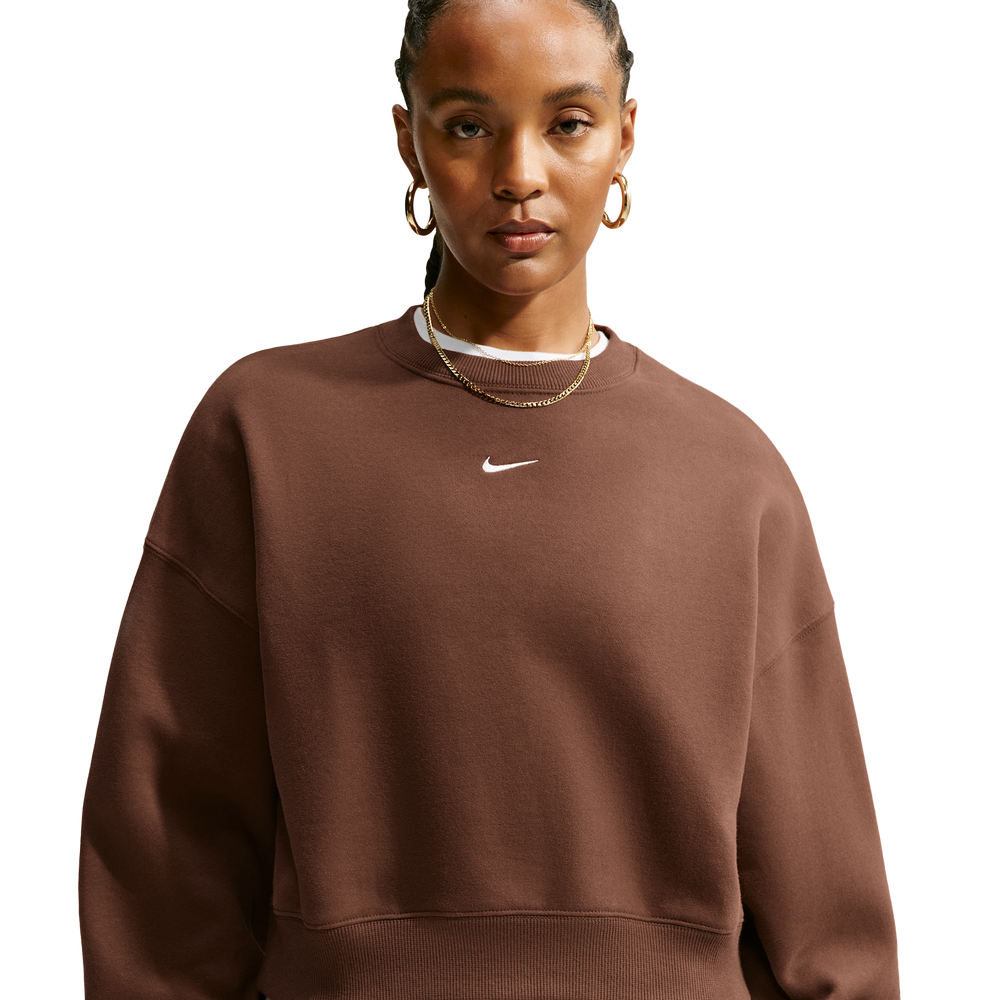 Nike Fleece Women's Sweatshirt - Brown (2)