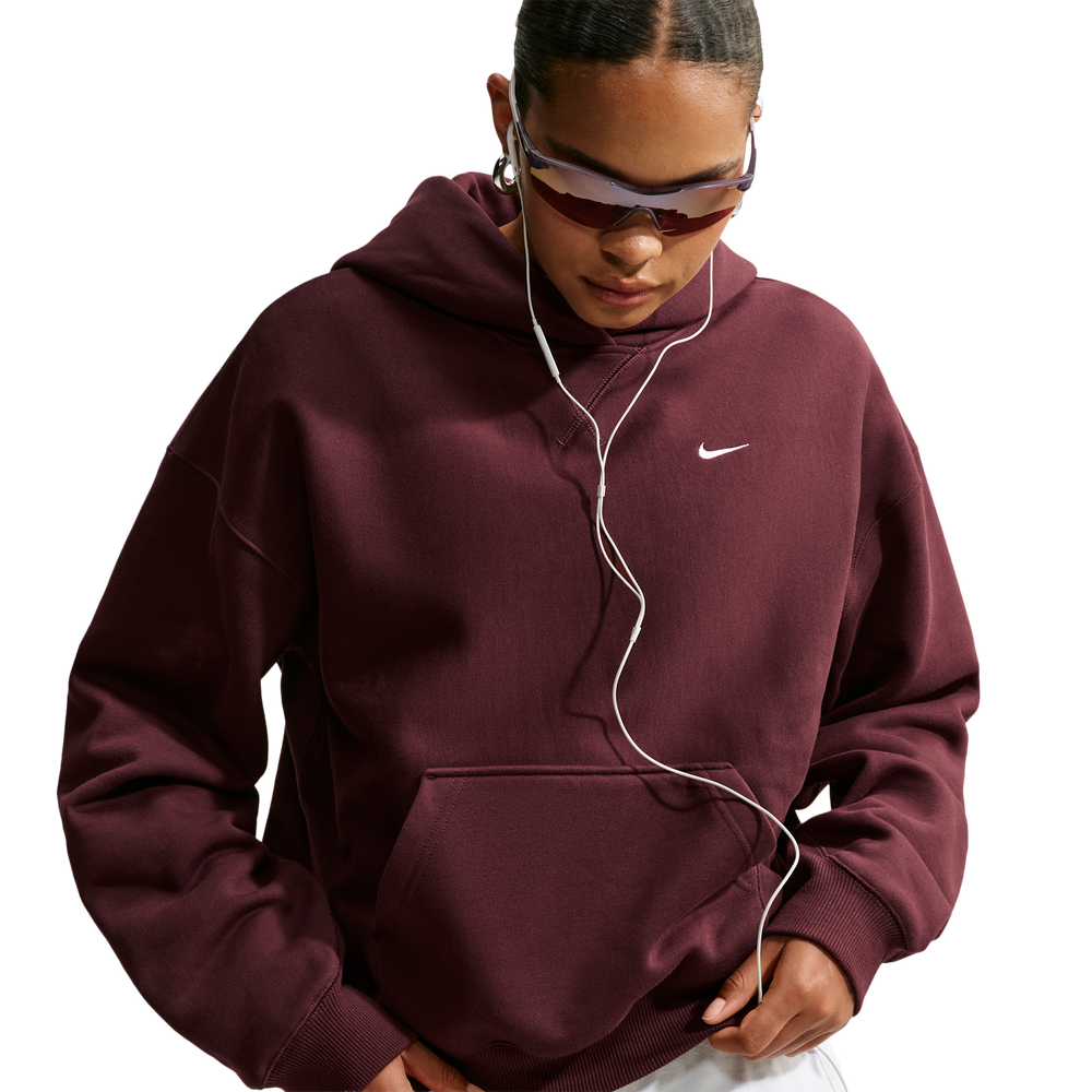 Nike Fleece Women's Hoodie - Brown (4)