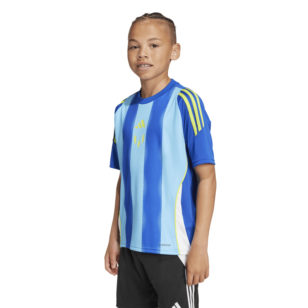 adidas Junior Messi T-Shirt - Blue