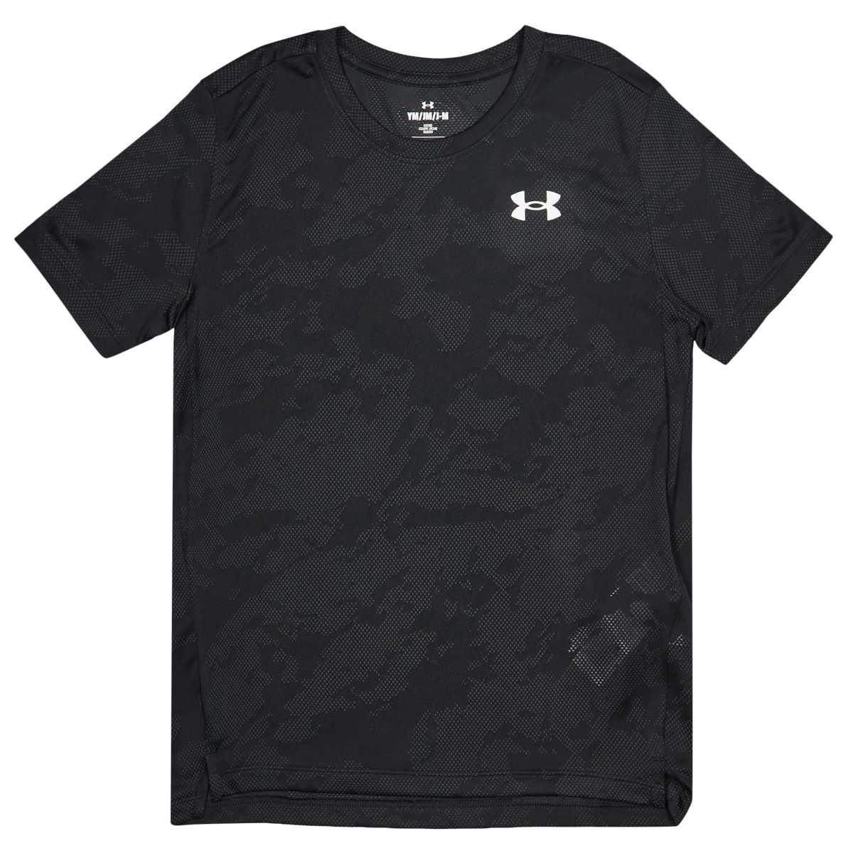 Under Armour Junior Tech Vent Jacquard T-Shirt - Black