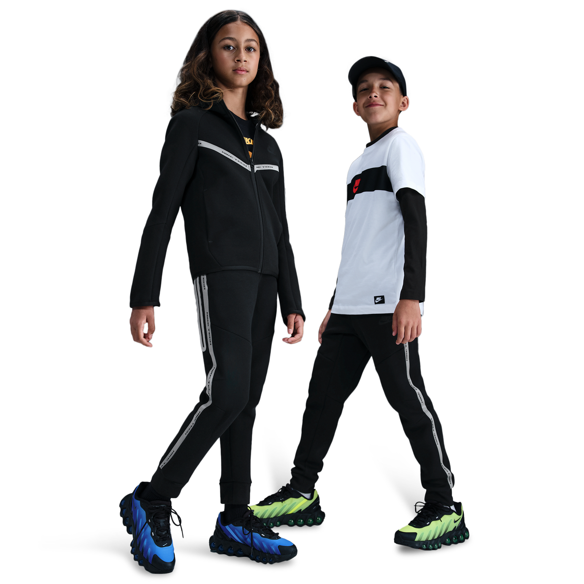 Nike Junior Sportswear Tech Fleece Joggers - Black
