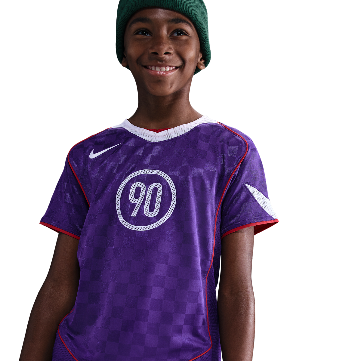 Nike Junior DF T90 Energy Jersey - Purple