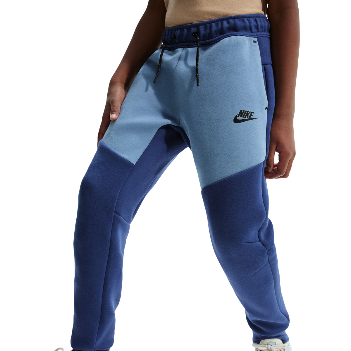 Nike Junior Tech Fleece Jogger - Mystic Navy Work Blue Black