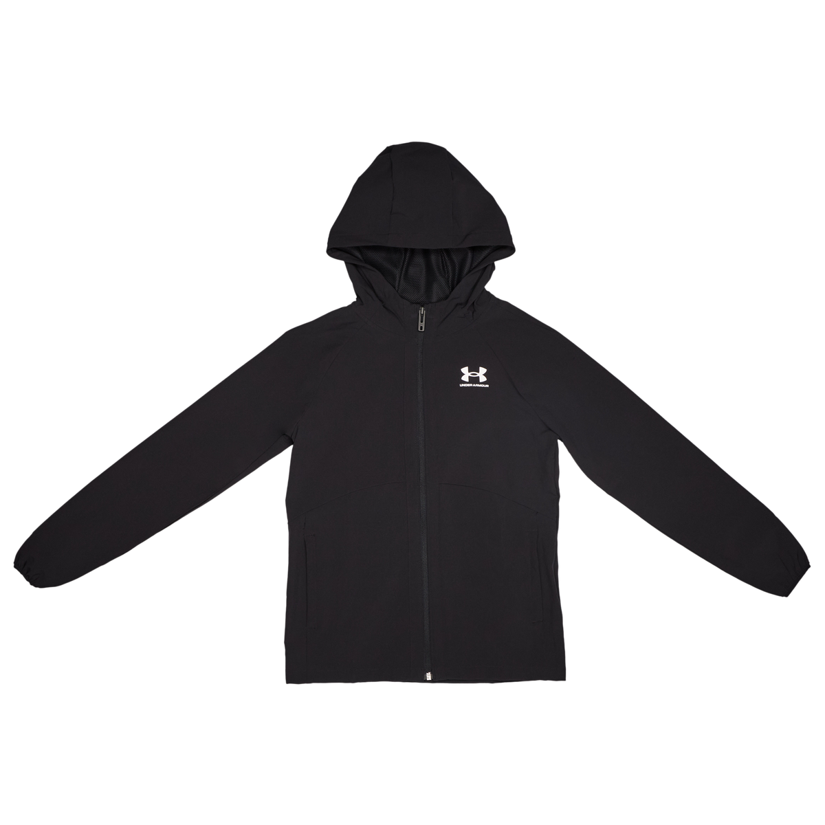 Under Armour Junior Vibe Woven Windbreaker - Black