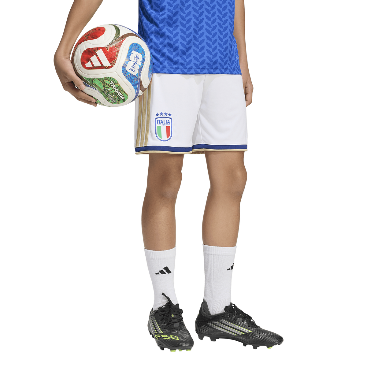 adidas Junior Italy Shorts - White
