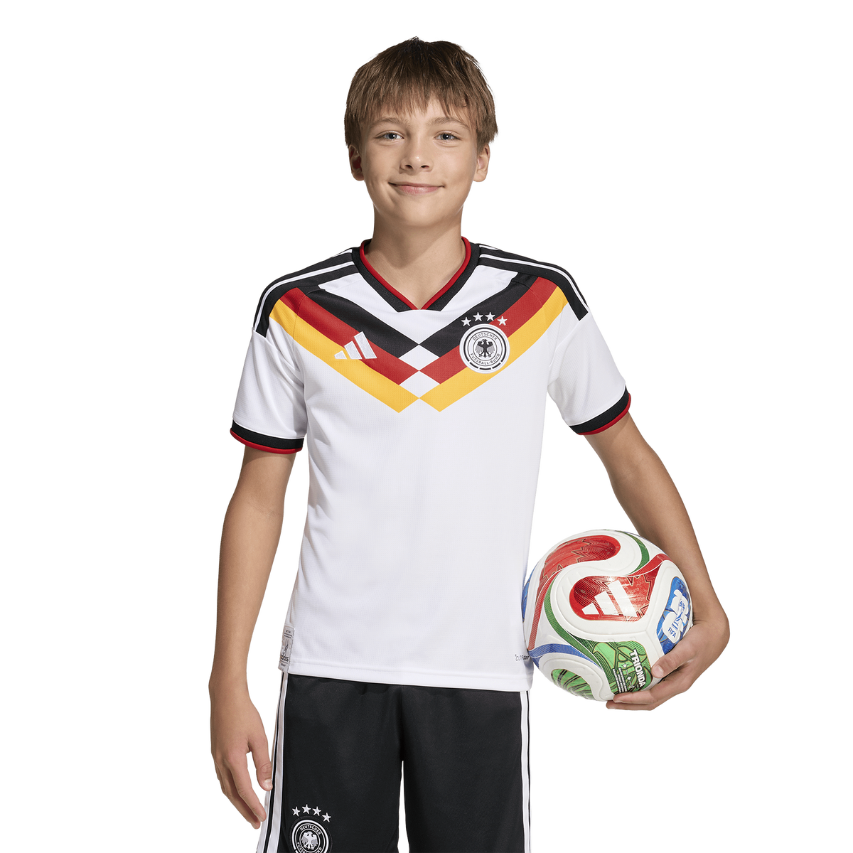 adidas Junior Germany T-Shirt - White