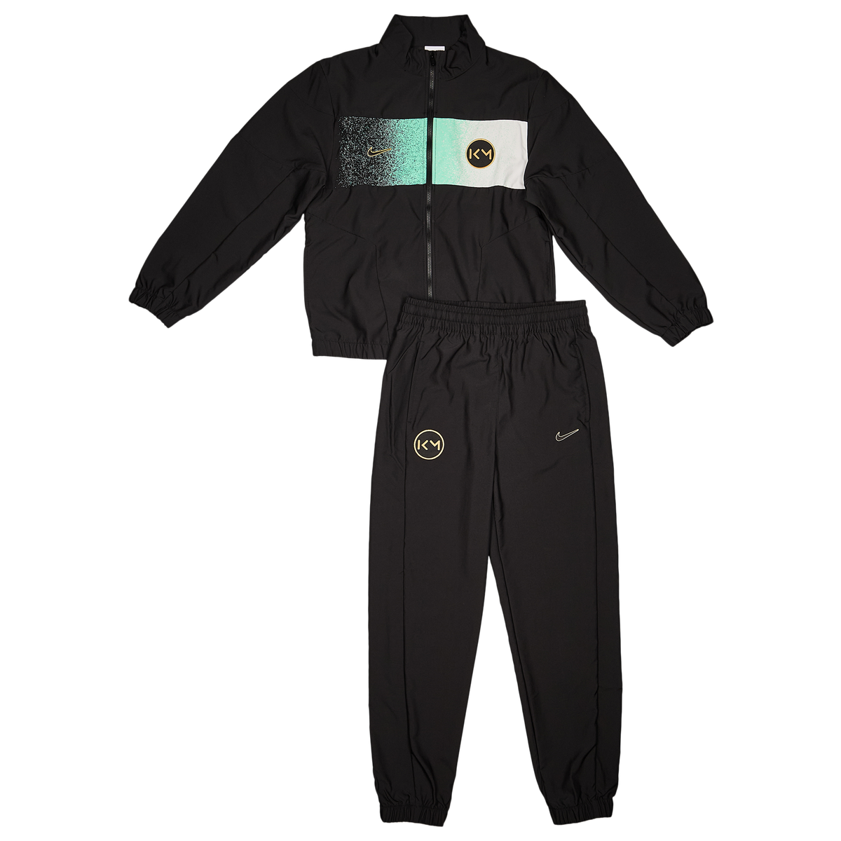 Nike Junior Kylian Mbappe Woven Full-zip Hoodie - Black