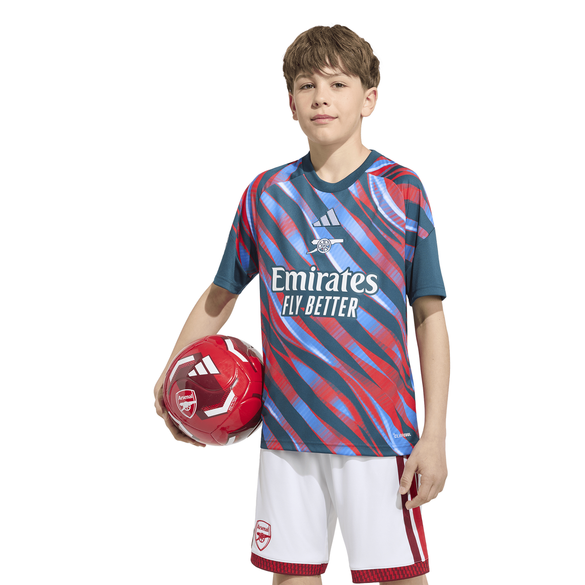 adidas Junior Arsenal FC 26/27 Pre T-Shirt - Green