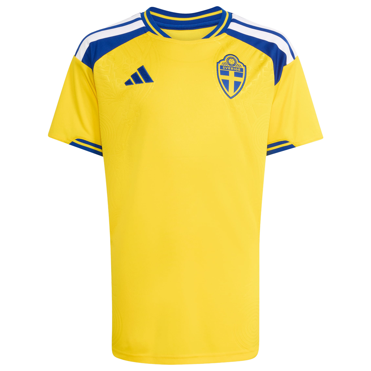 adidas Junior Sweden T-Shirt - Yellow