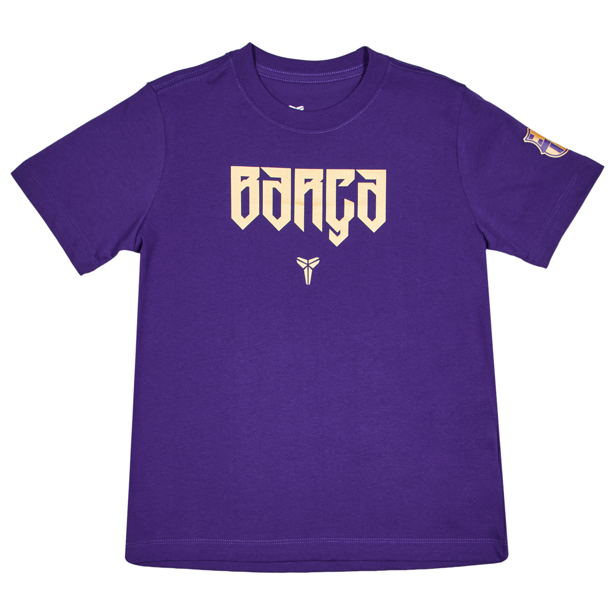Nike Junior Fcb Kb Barca T-Shirt - Purple