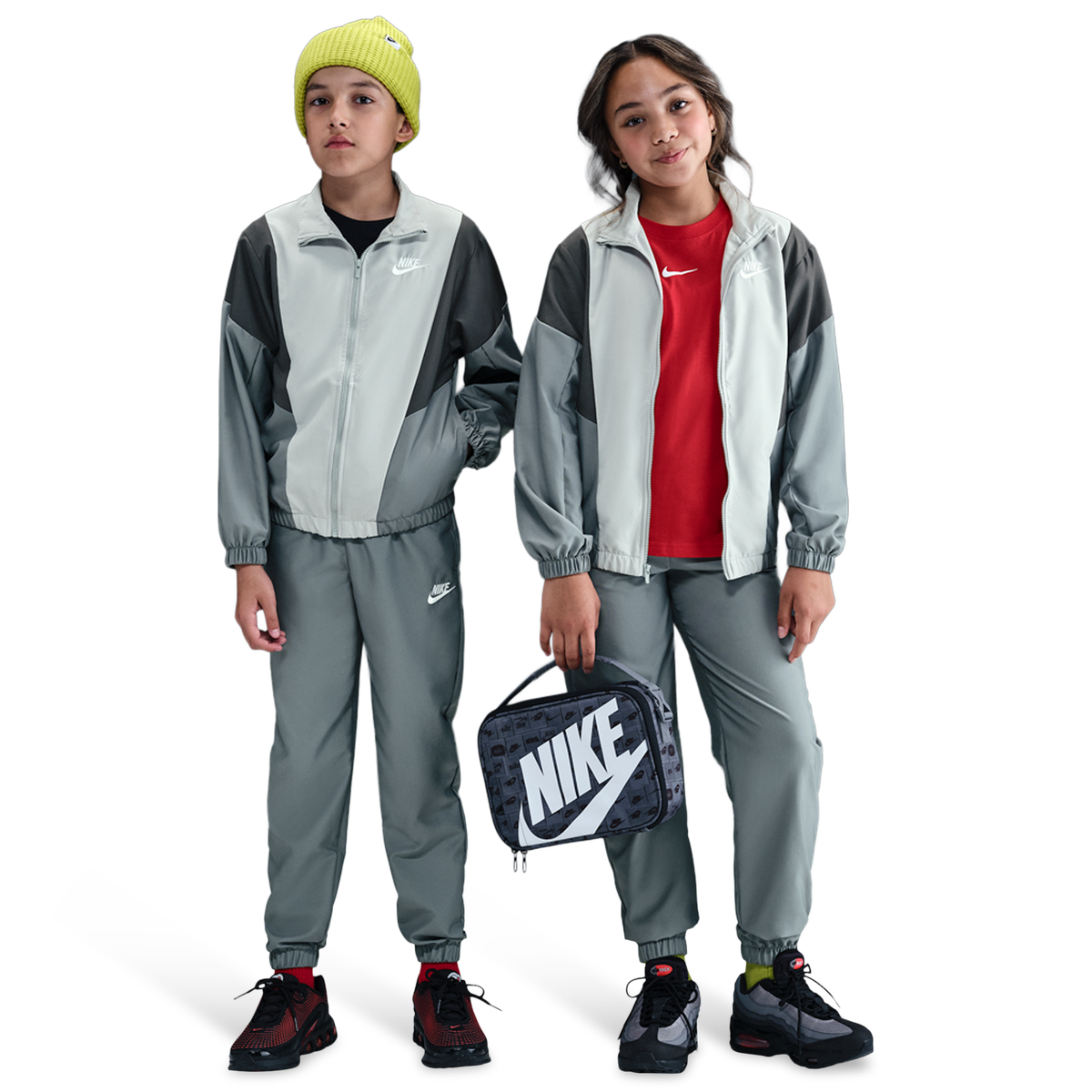 Nike Junior Woven Tracksuit - Grey