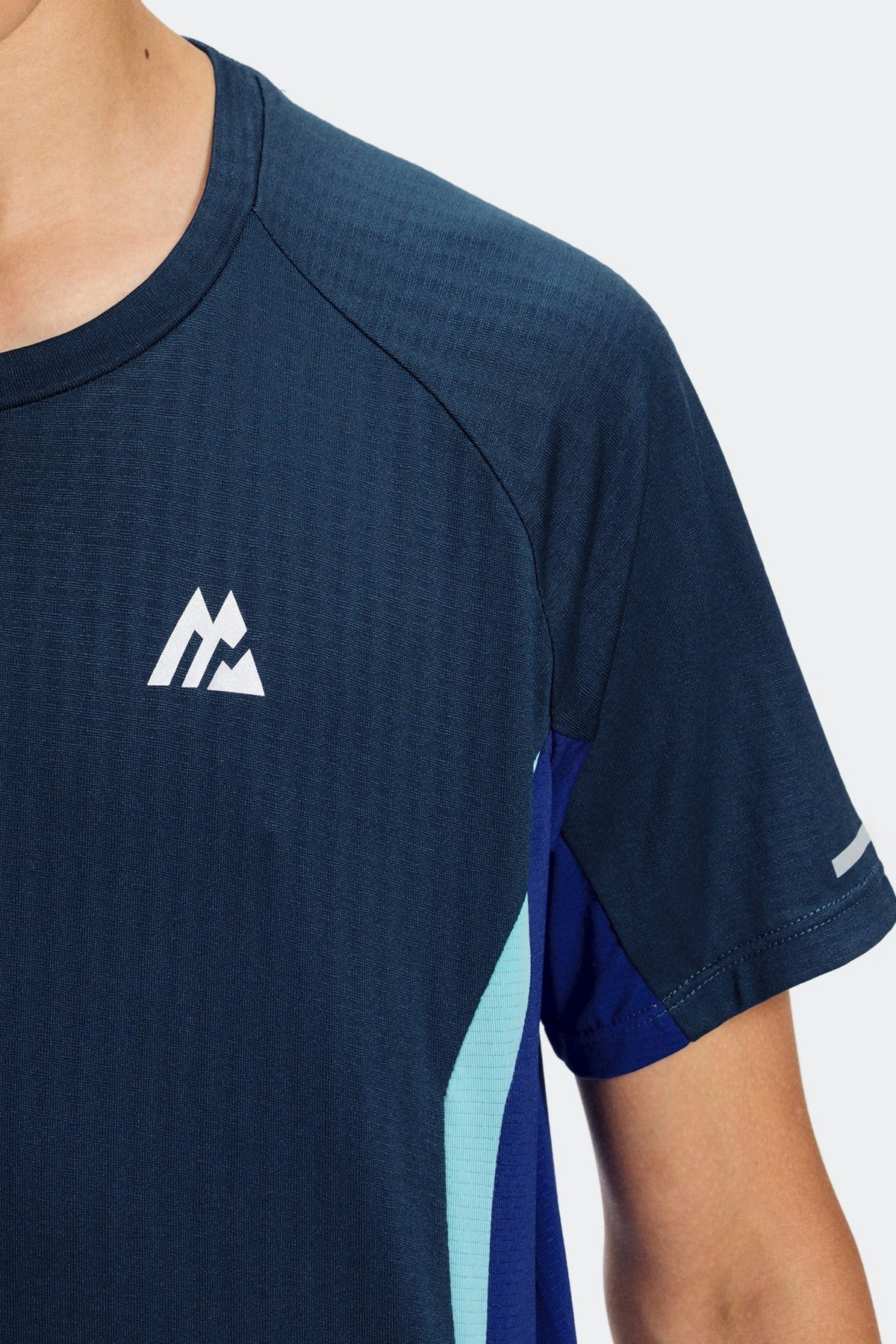 Montirex Junior MTX Run Apollo T-Shirt - Deep Water Cosmic Blue Splash