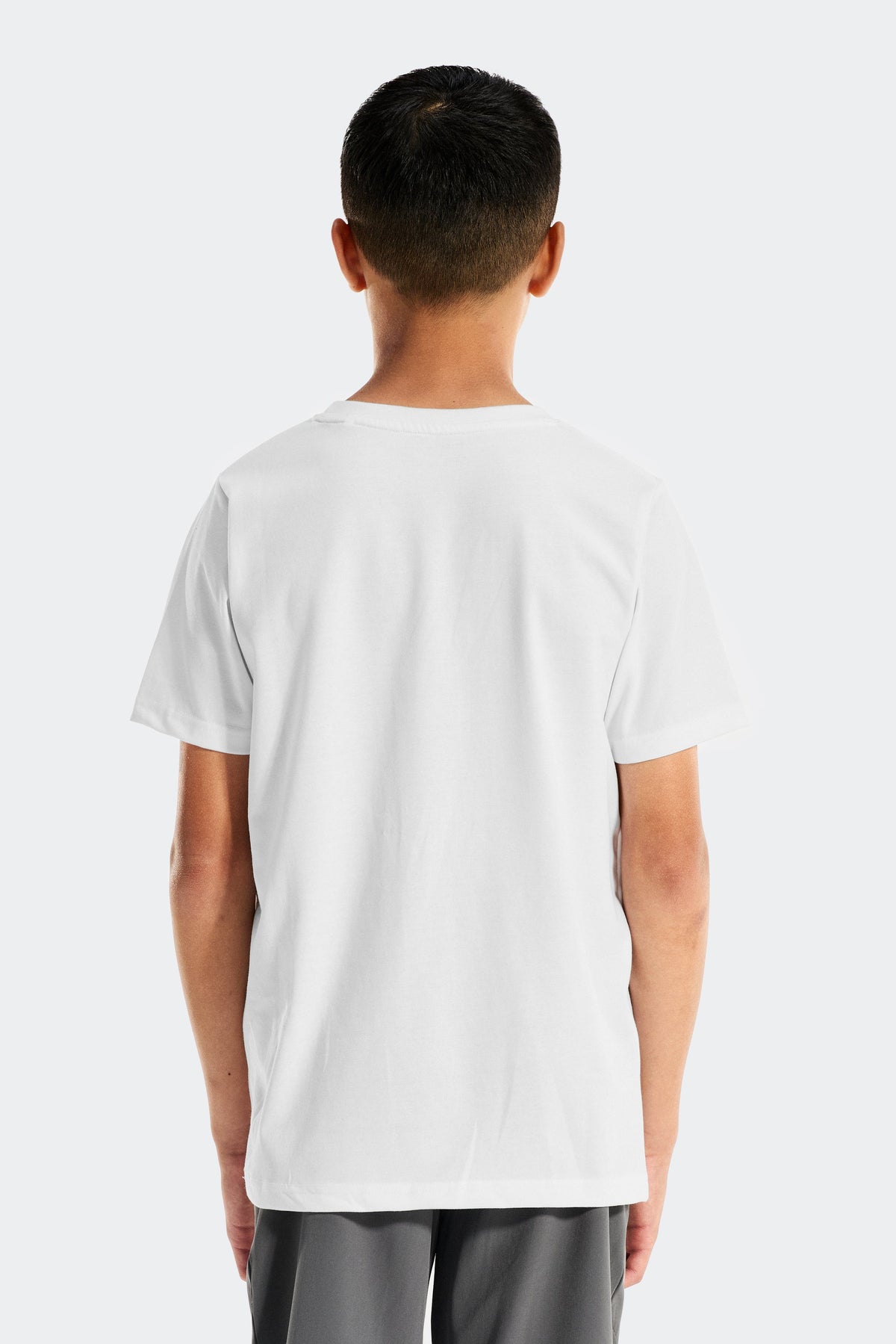 Montirex Junior Trail Linear Logo T-Shirt - White