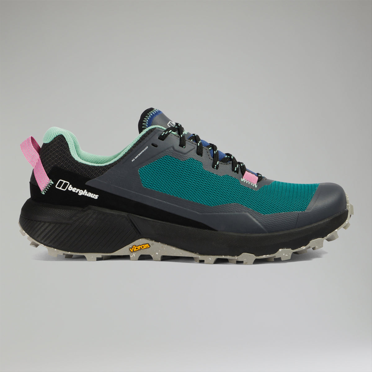 Berghaus Revolute Active Women's Walking Shoes - Black/Dark Turquoise