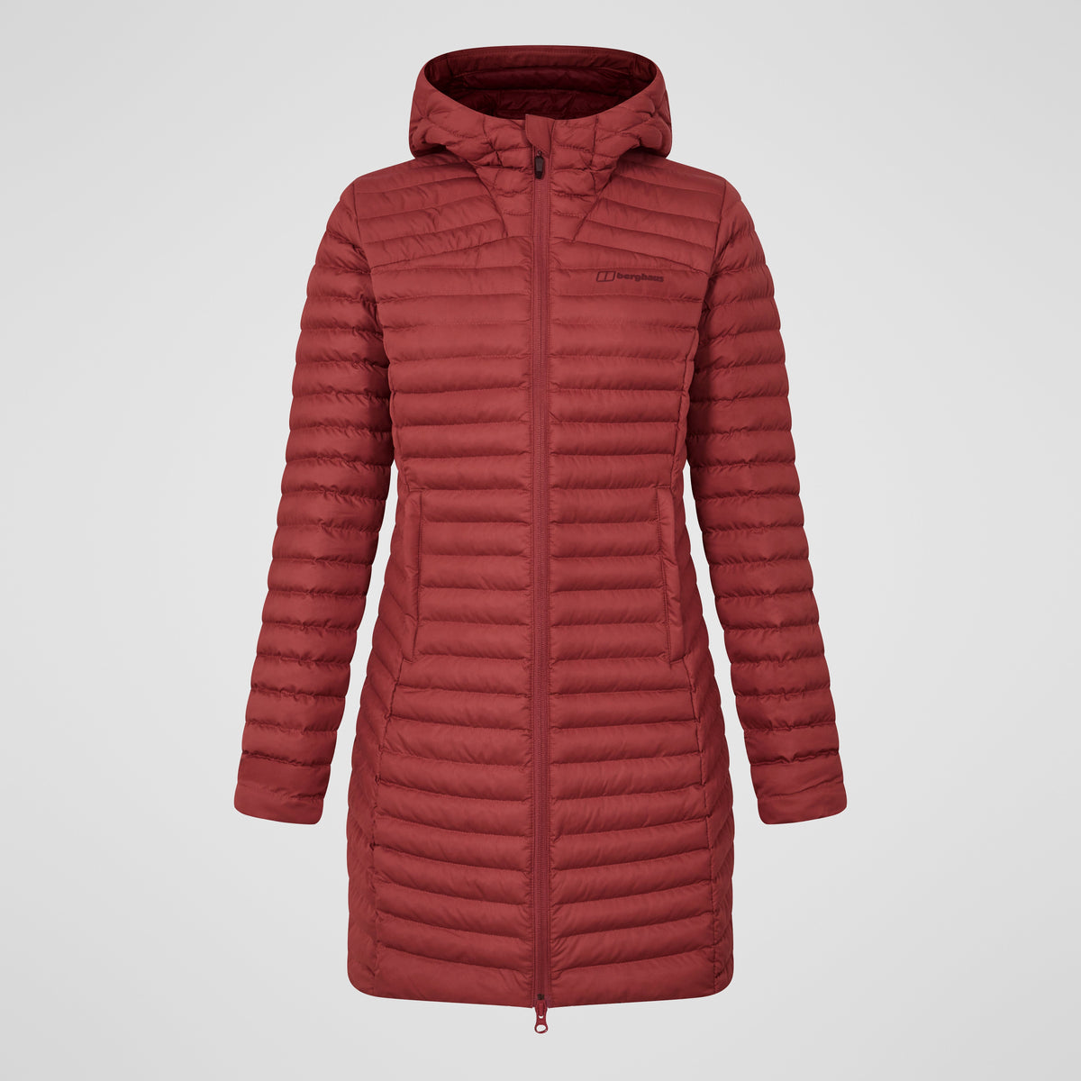 Berghaus Nula Micro Synthetic Insulated Long Women's Jacket - Red