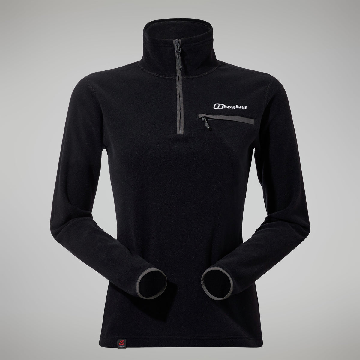 Berghaus Prism 2.0 Micro Half Zip Women's Half Zip Top - Black/Black