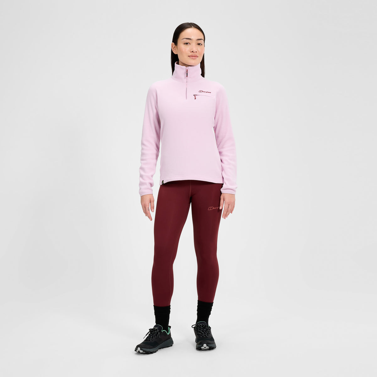 Berghaus Prism 2.0 Micro Half Zip Polartec Fleece Women's Jacket - Pink