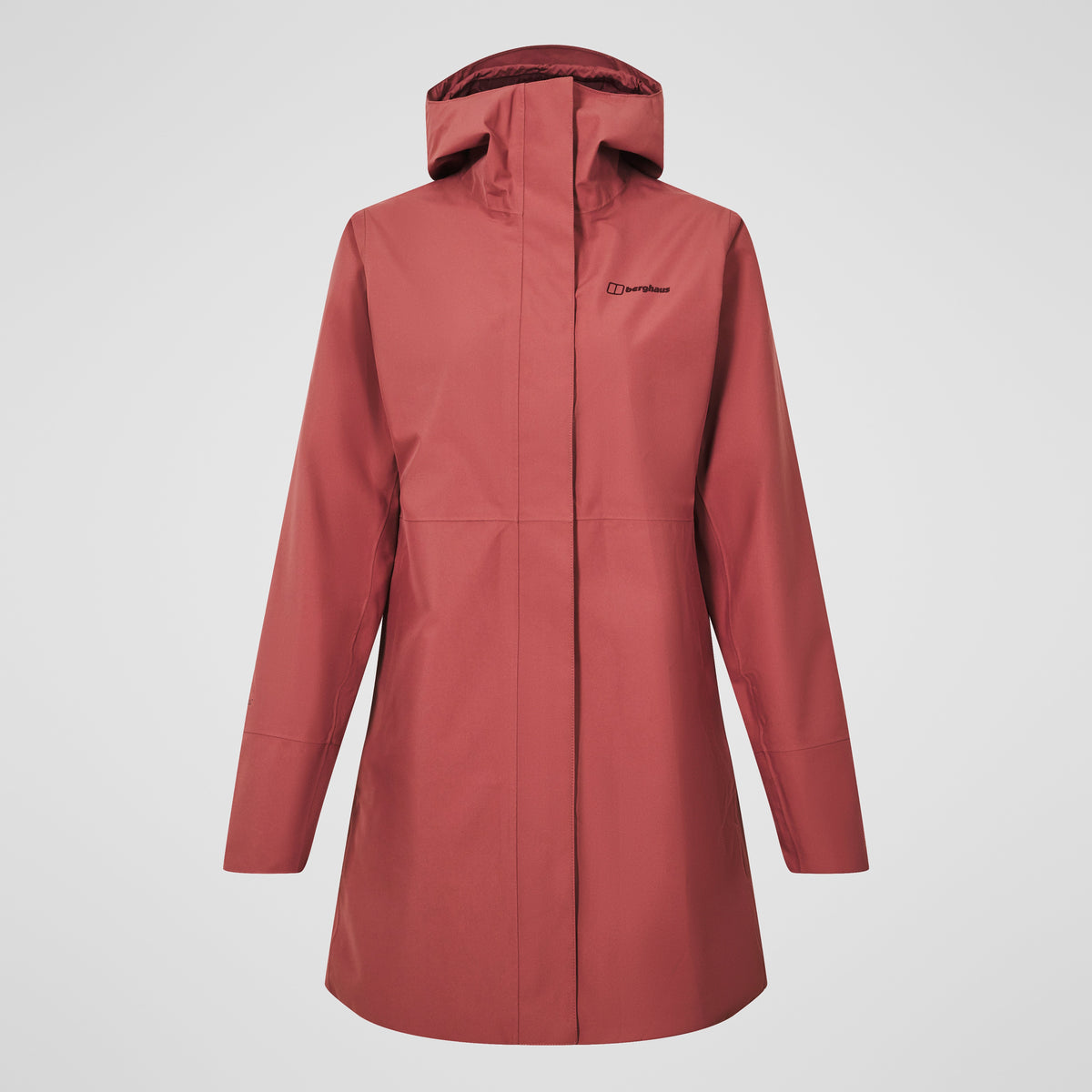 Berghaus Omeara Long Waterproof Women's Jacket - Red