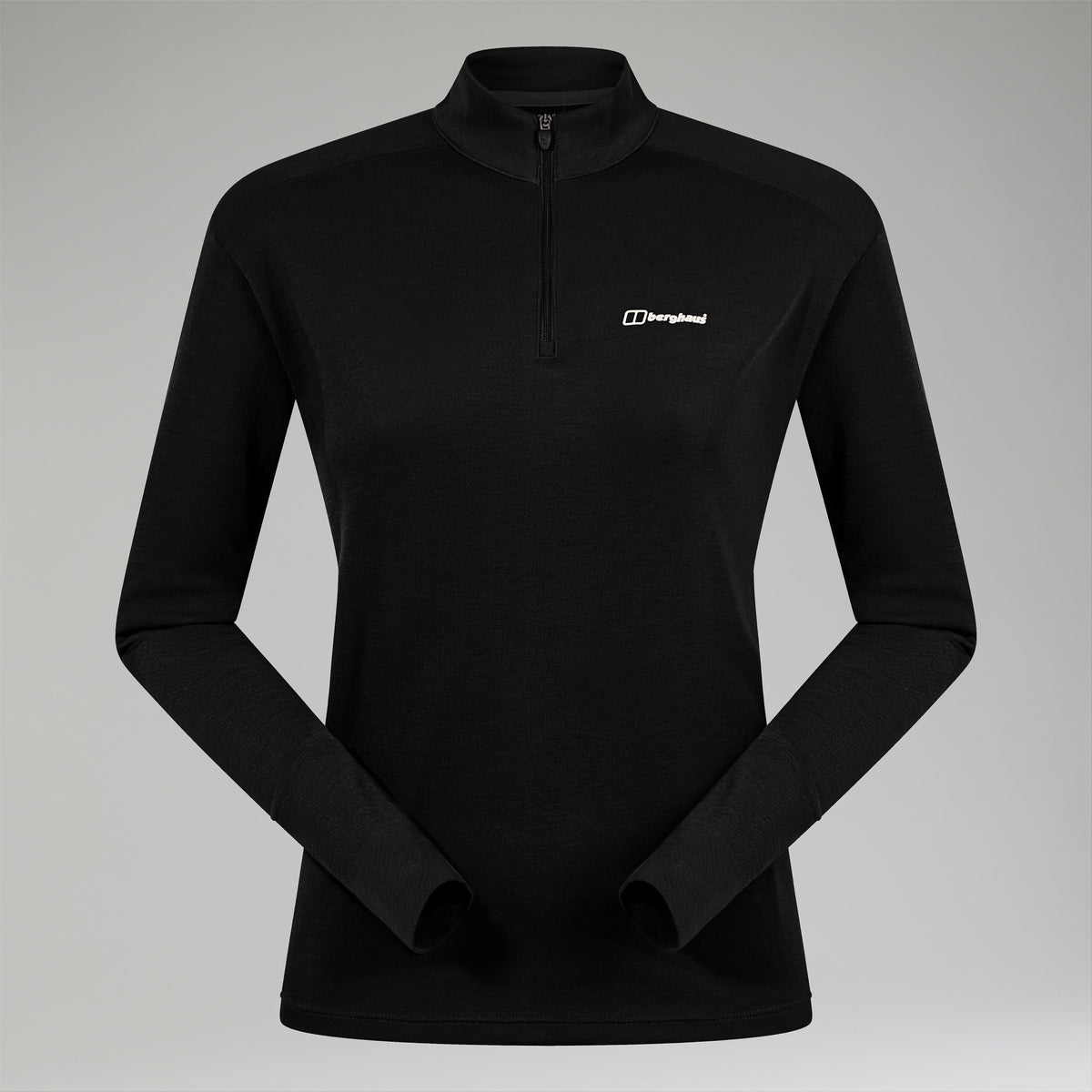 Berghaus Ivyhill Half Zip Women's Half Zip Top - Black