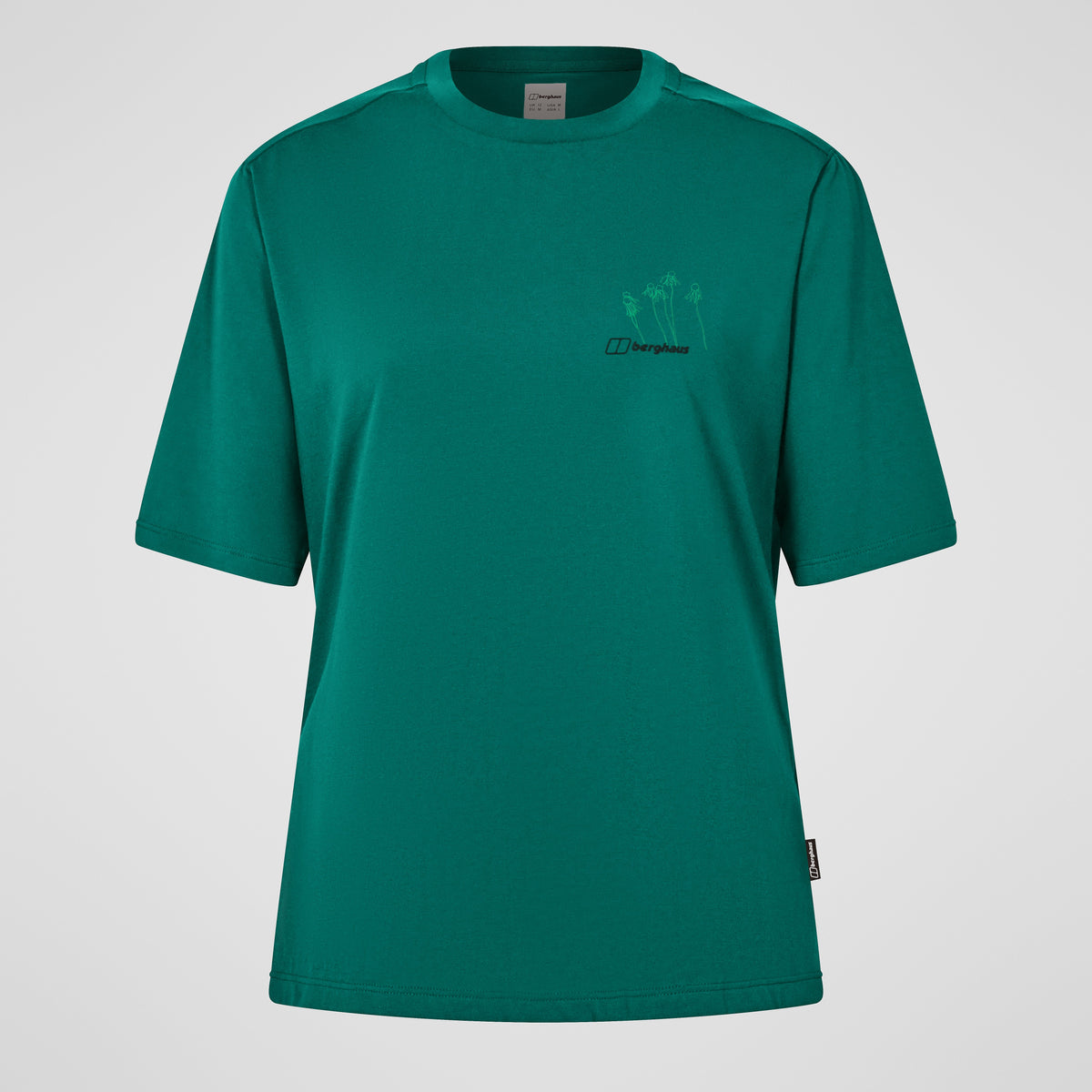 Berghaus Coneflower Short Sleeves Women's T-Shirt - Green