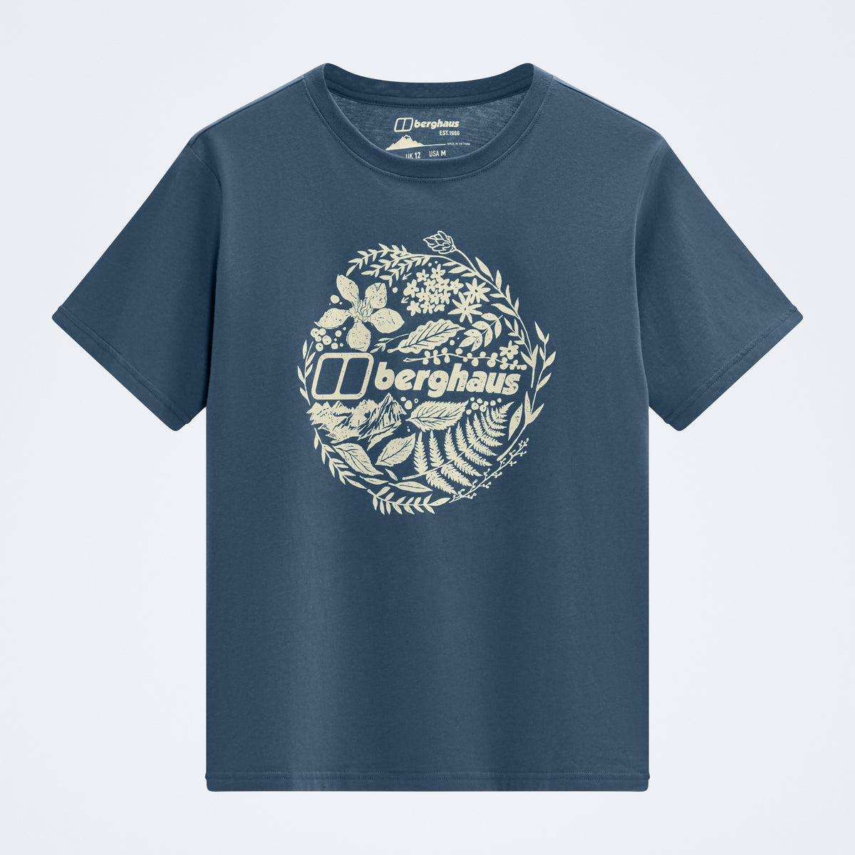 Berghaus Foliage Essential Women's T-Shirt - Northern Sky