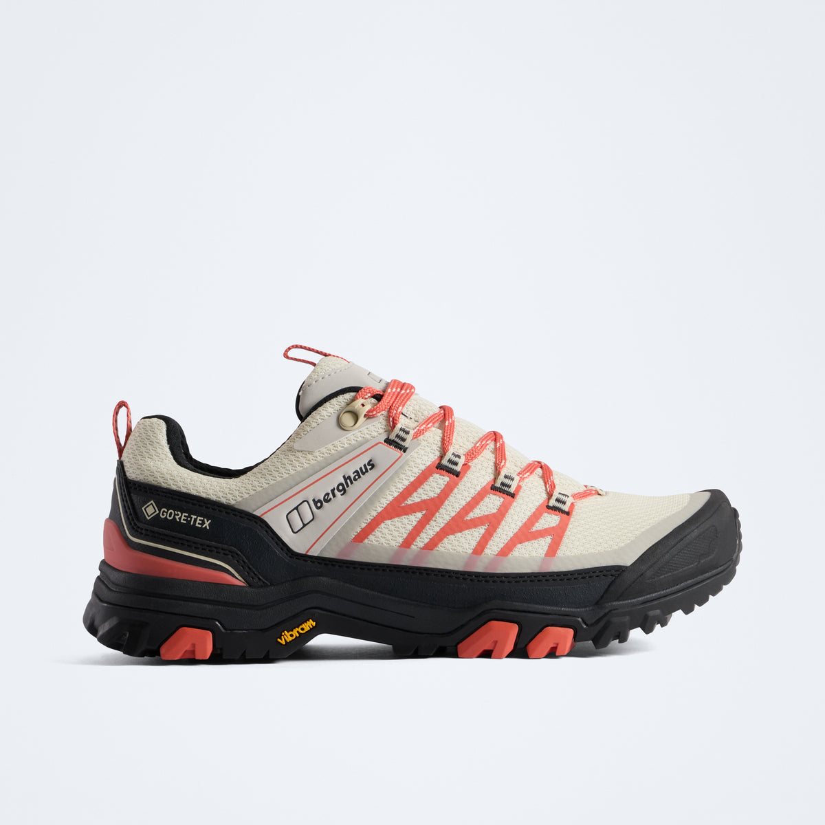 Berghaus Exp Dev GORE-TEX Women's Walking Shoes - Black/Off-Wht/Sunbst